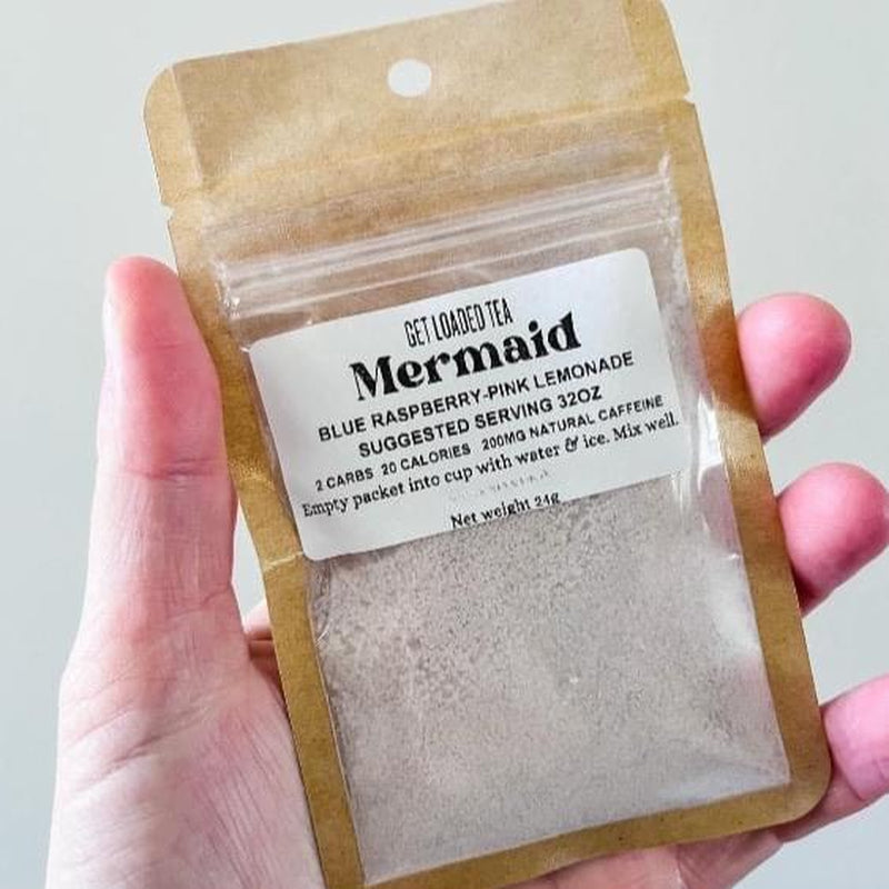 Energize Your Day with Loaded Teas - 55 Flavor Caffeinated Beverage Mix | Sugar-Free & Gluten-Free 32Oz Smoothie Mix - Made in the USA with 24-Month Shelf Life