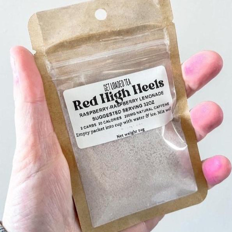 Energize Your Day with Loaded Teas - 55 Flavor Caffeinated Beverage Mix | Sugar-Free & Gluten-Free 32Oz Smoothie Mix - Made in the USA with 24-Month Shelf Life